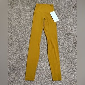 Lululemon Mustard Align HR Pant 28"